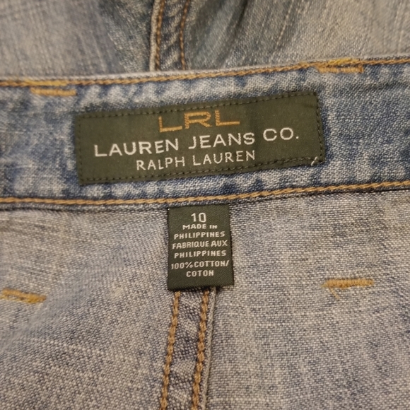 Lauren By Ralph Lauren Women Jean Shorts - Picture 7 of 8